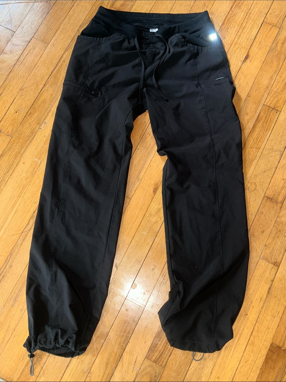 Infinity Women’s Nurse Black Drawstring Cargo Jogger Pants